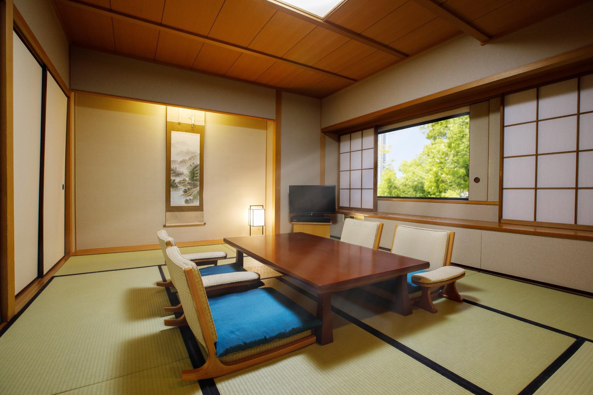 Hotel New Otani Hakata Fukuoka  Ngoại thất bức ảnh A Japanese-style room at the hotel