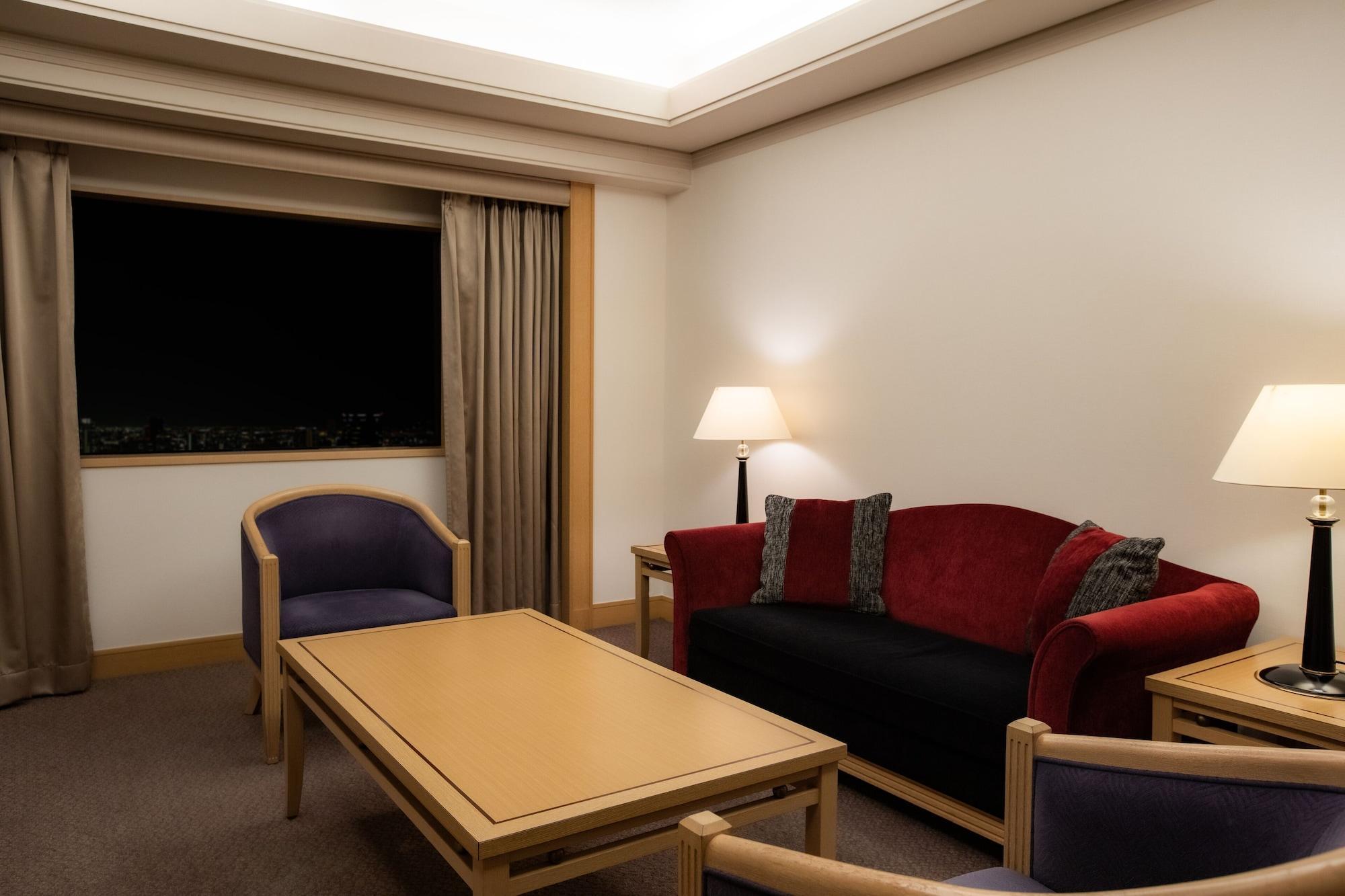 Hotel New Otani Hakata Fukuoka  Ngoại thất bức ảnh A suite at the hotel