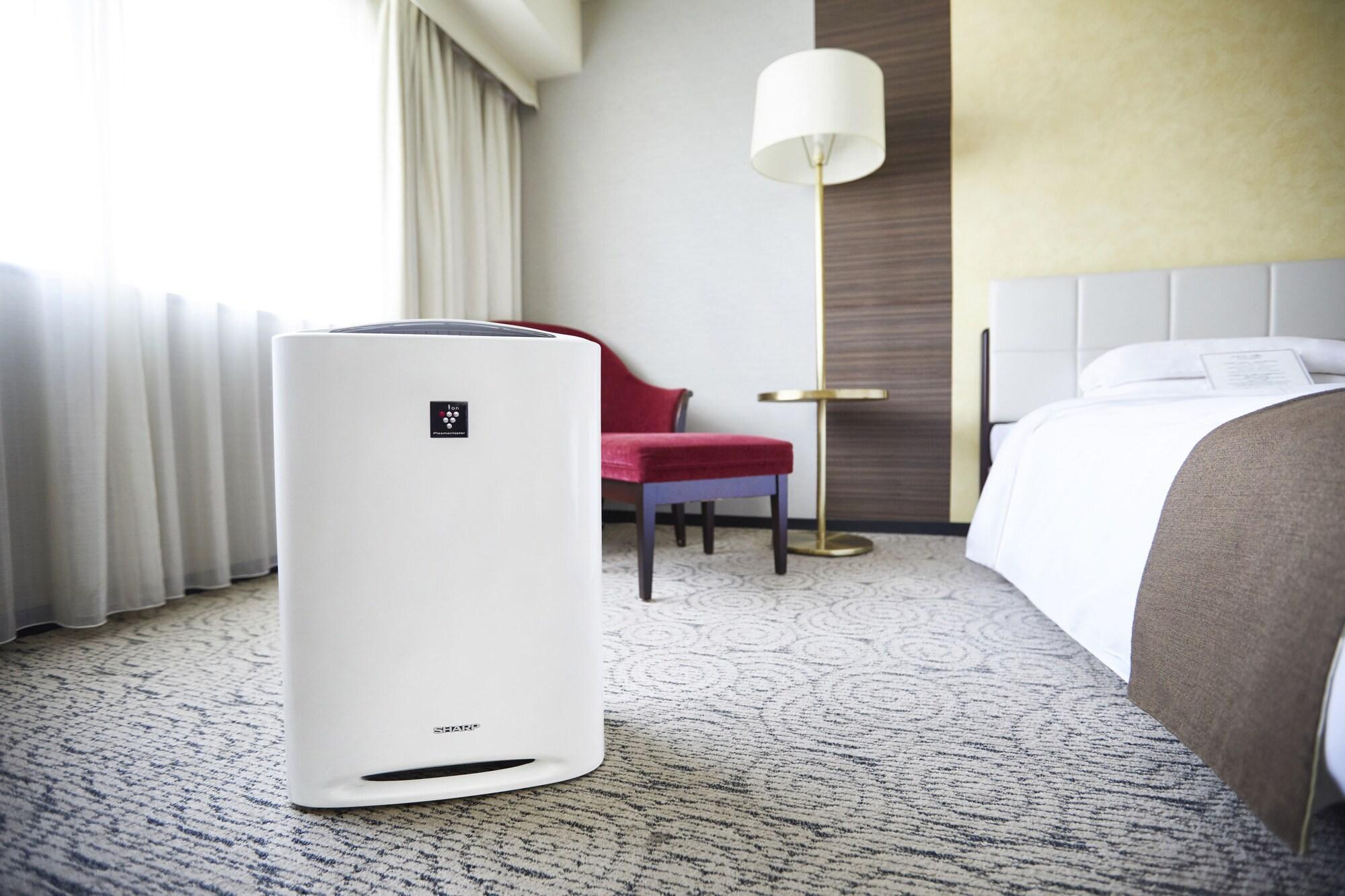 Hotel New Otani Hakata Fukuoka  Ngoại thất bức ảnh A humidifier in a bedroom